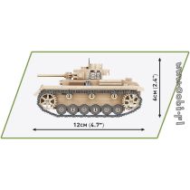 Cobi-2712, Panzer III Ausf. J , Cobi, voor €25, Geleverd door Bliek Modelbouw, Neerloopweg 31, 4814RS Breda, Telefoon: 076-5497252
